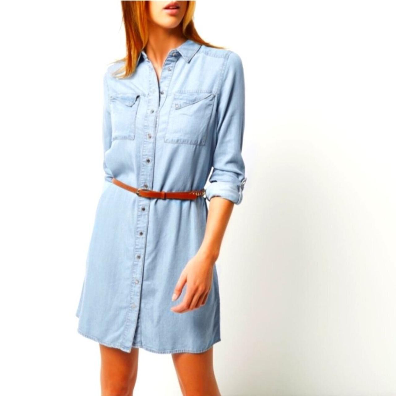 Denim shirt dress forever 21 hotsell