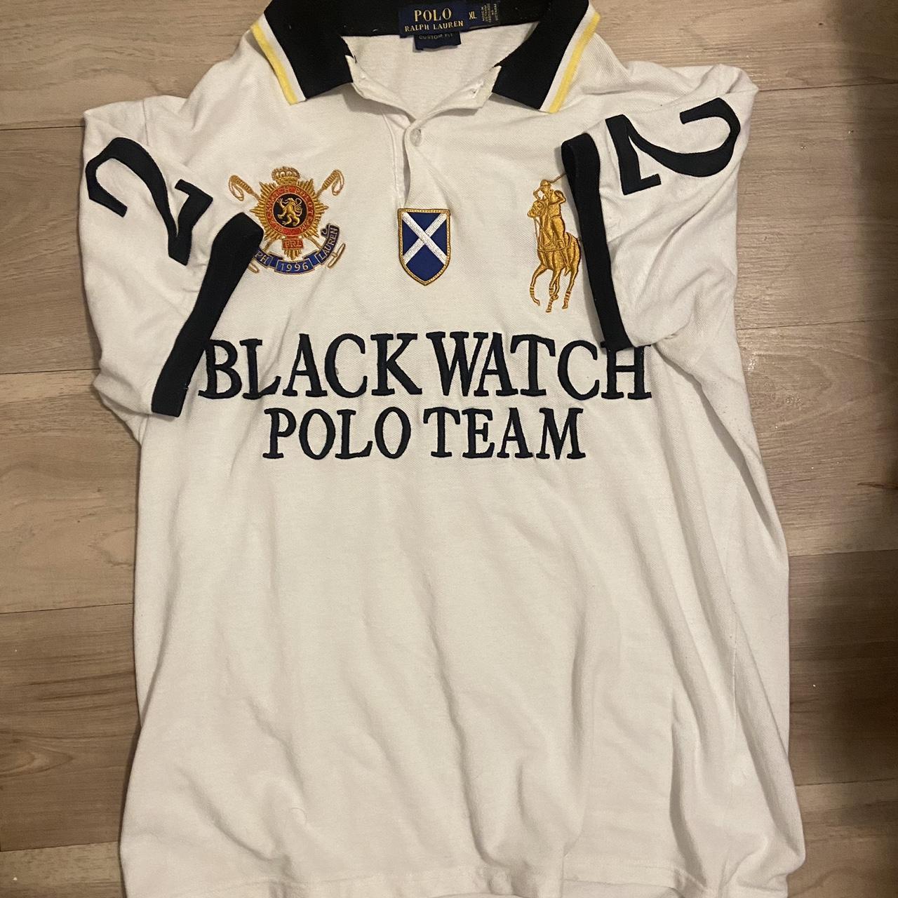 Black watch hotsell polo team shirt