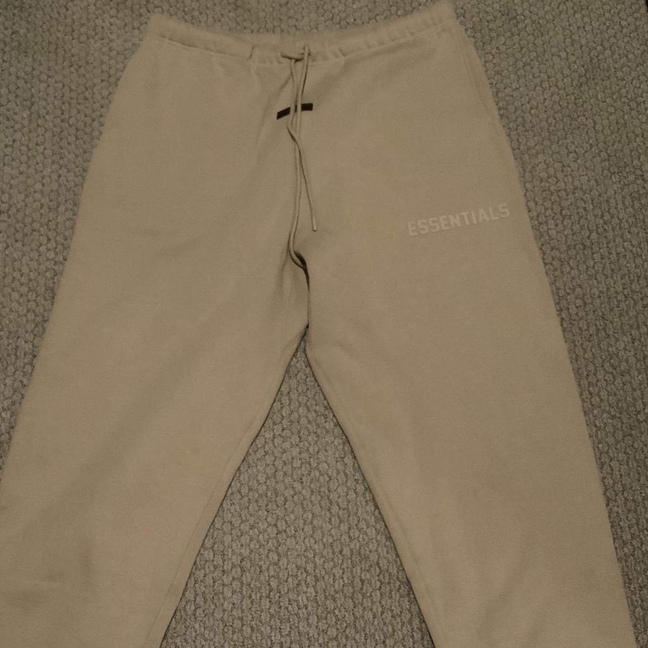 ESSENTIALS FEAR OF GOD SWEATPANTS NEVER WORN W/... - Depop