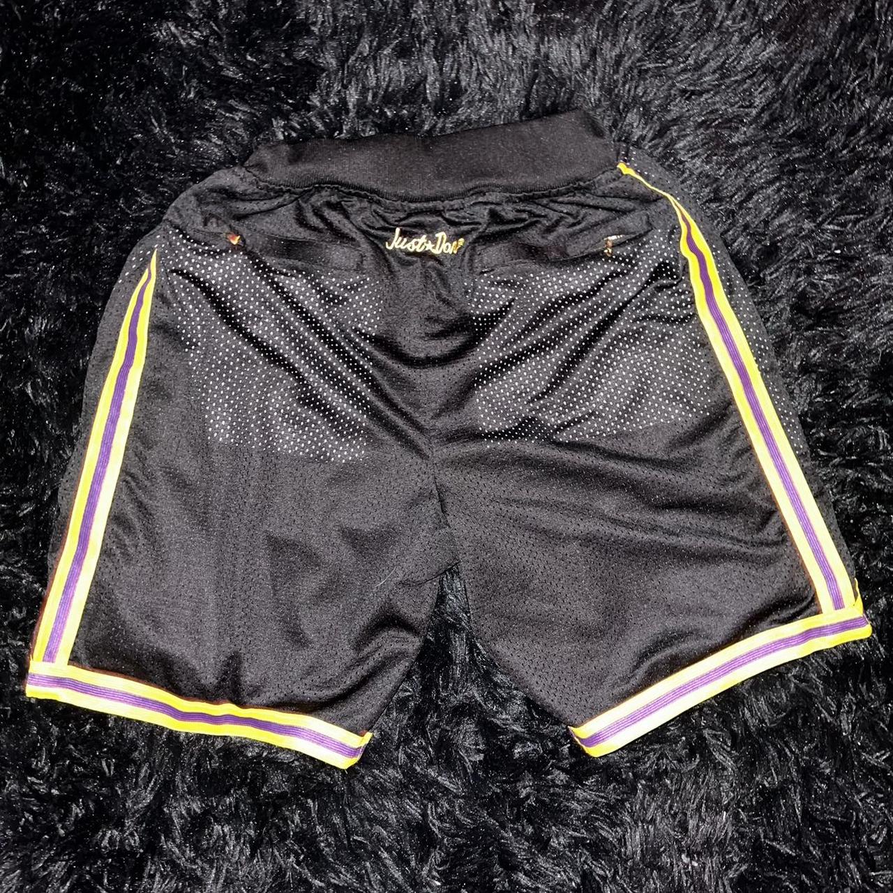 black mamba laker shorts