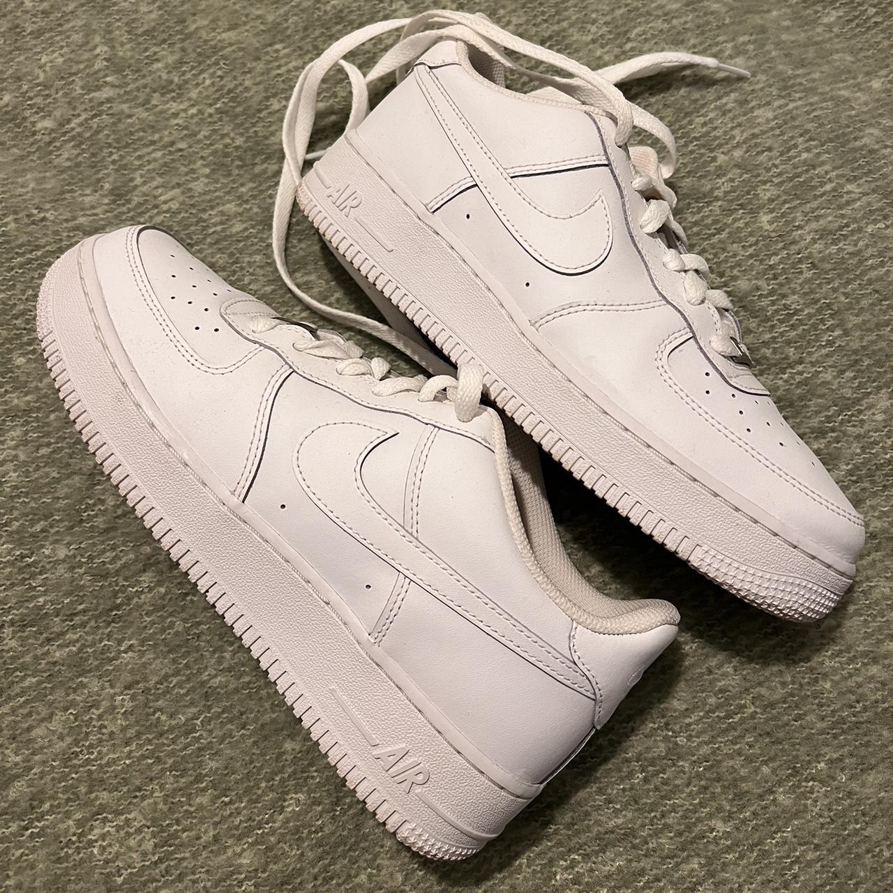 Nike air force 1 (include crease protectors inside... - Depop