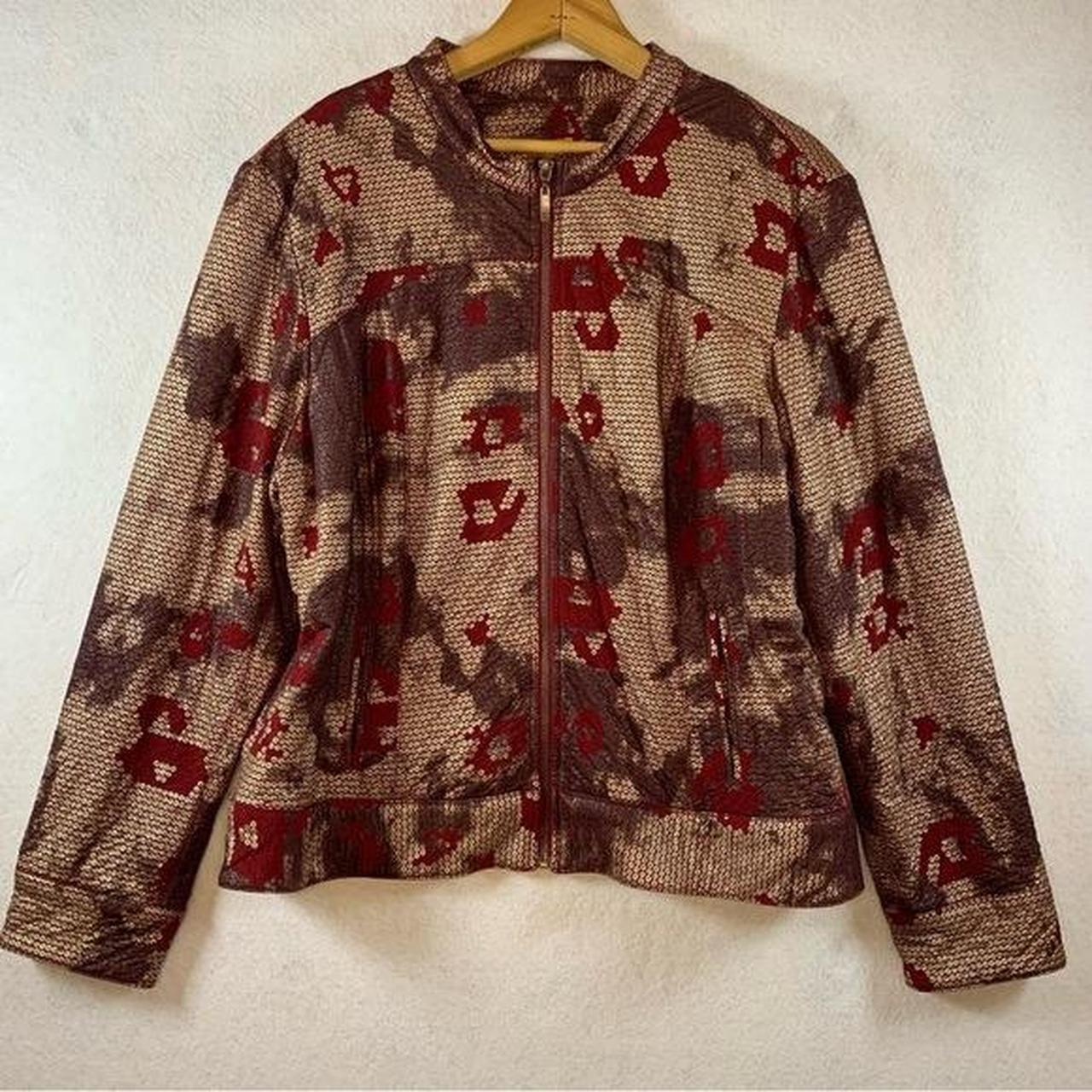 Ruby Rd. Women's Jacket - Red/Gold - L – VTG Ruby… - image 1