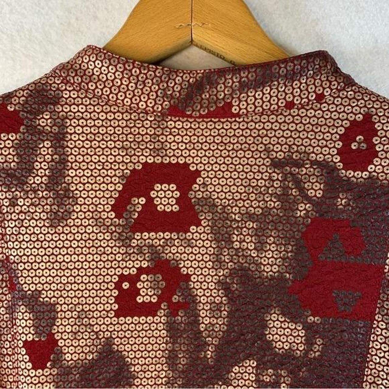 Ruby Rd. Women's Jacket - Red/Gold - L – VTG Ruby… - image 7