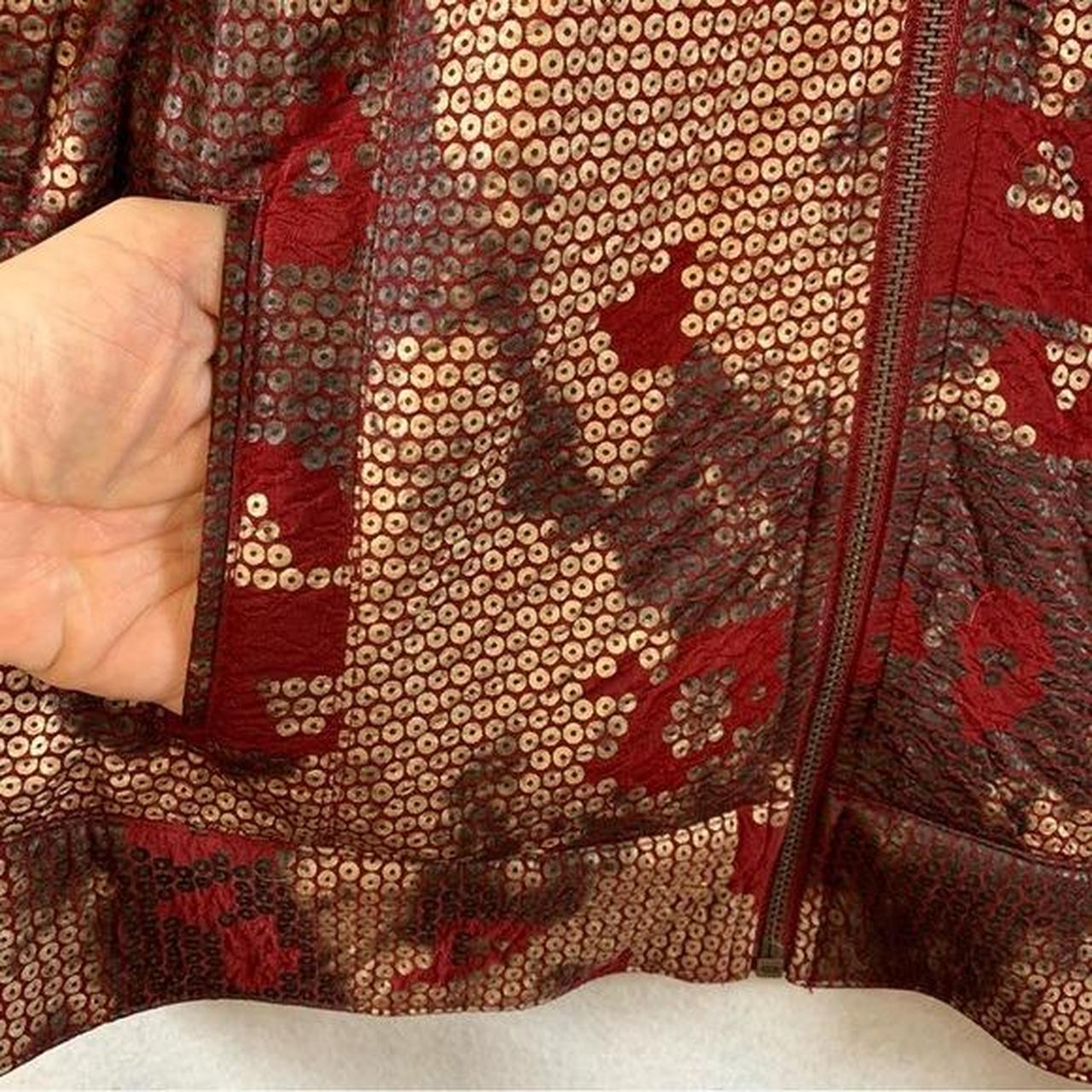 Ruby Rd. Women's Jacket - Red/Gold - L – VTG Ruby… - image 5