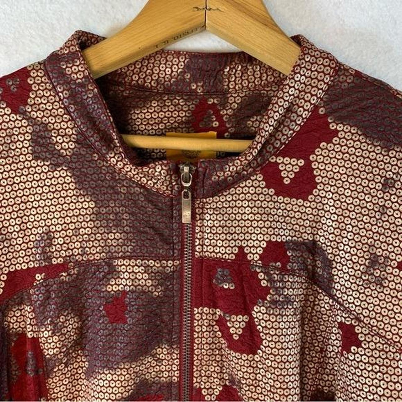 Ruby Rd. Women's Jacket - Red/Gold - L – VTG Ruby… - image 3