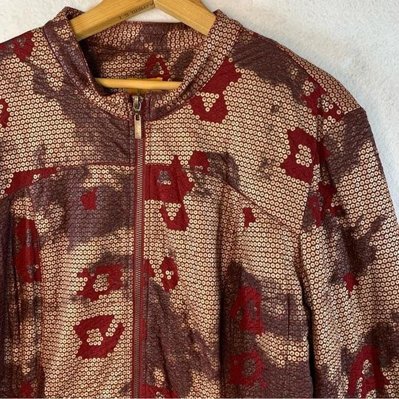 Ruby Rd. Women's Jacket - Red/Gold - L – VTG Ruby… - image 2