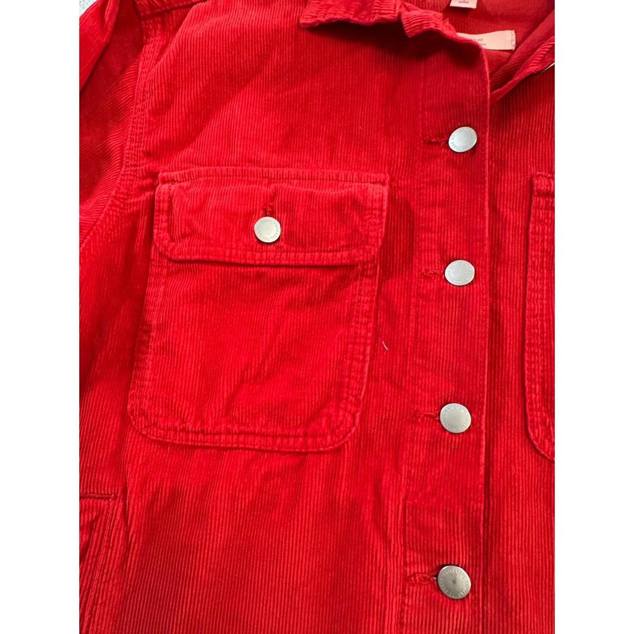 Universal Thread Women's Shacket Jacket - Red - S… - image 5