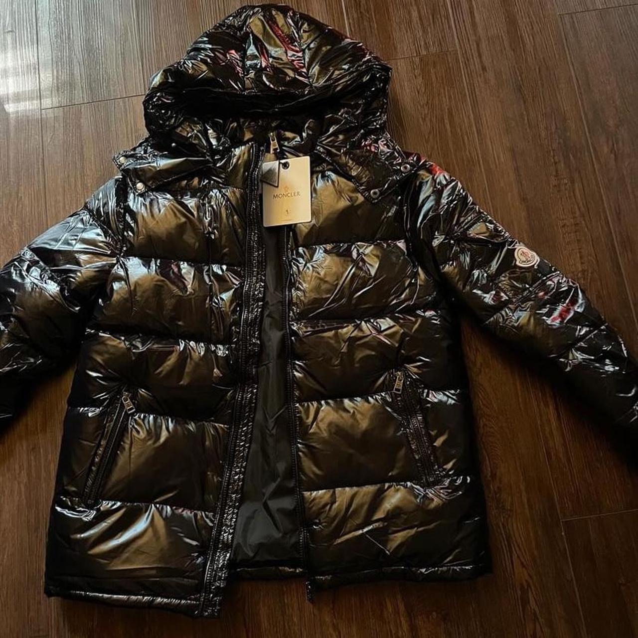 moncler jacket size small moncler jacket designer... Depop