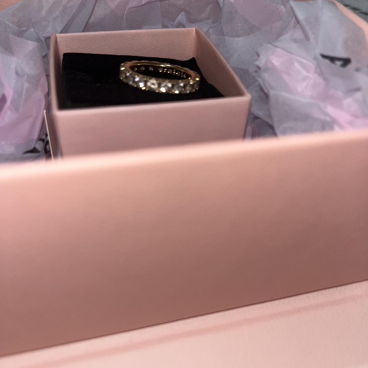 Supreme x Nike ring 14k gold Size:9 Brand new in... - Depop