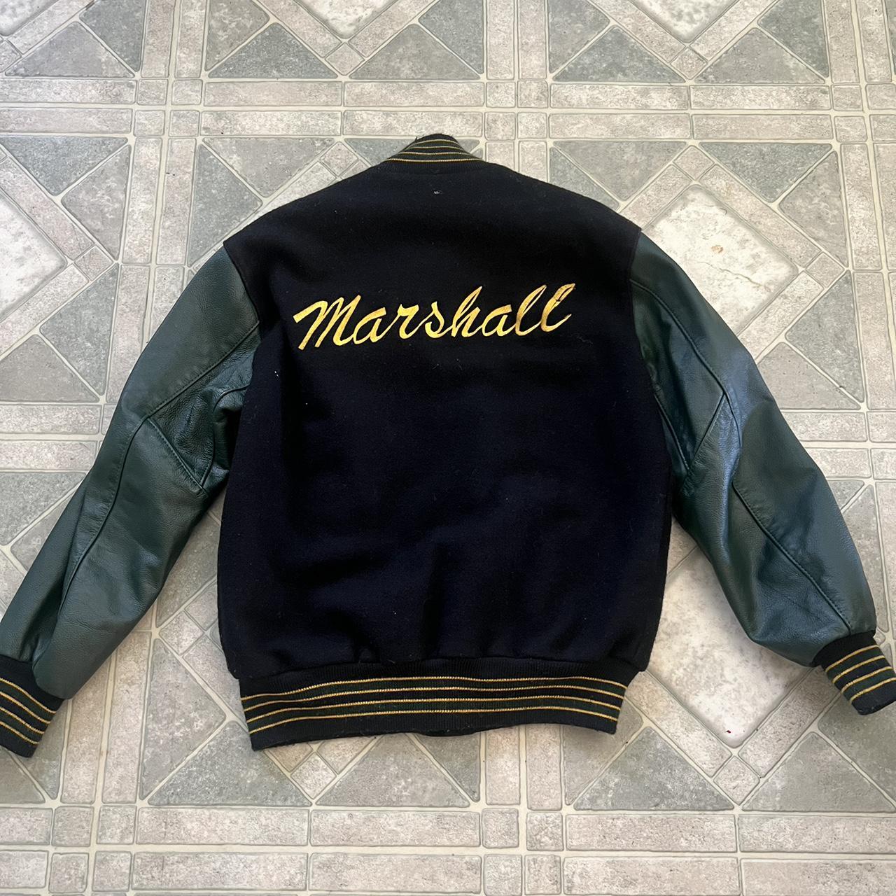 Vintage 00' Varsity Jacket SPSV Parachute cargo 00s... - Depop