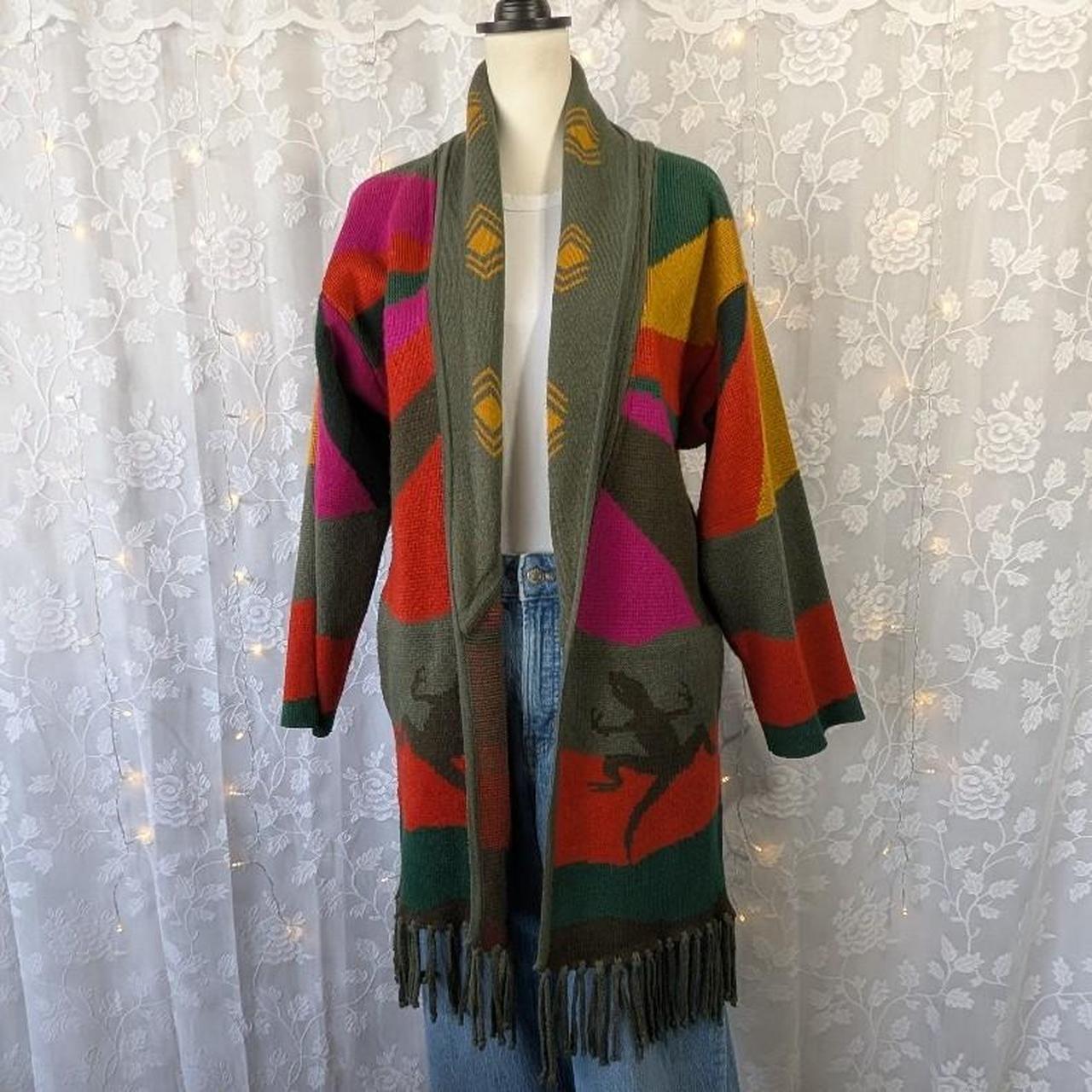 Source Unknown Women's Cardigan - Multi - S – Boh… - image 1