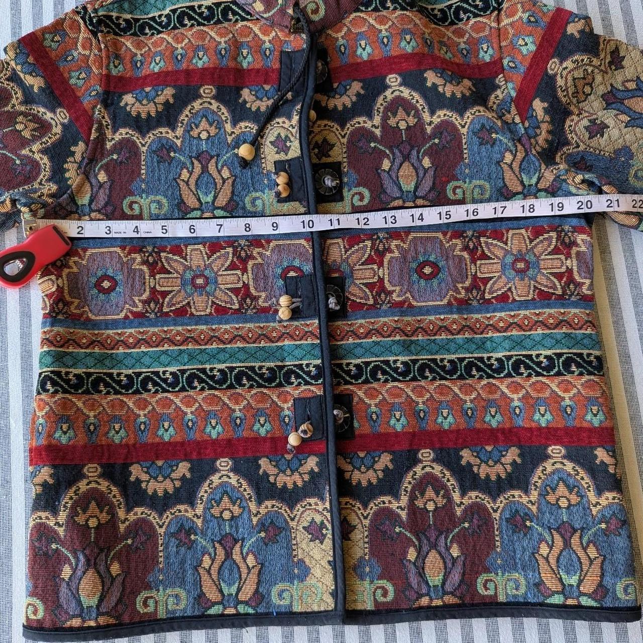 Source Unknown Women's Jacket - Multi/Red - S – V… - image 4