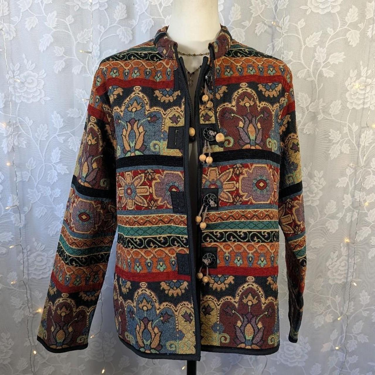 Source Unknown Women's Jacket - Multi/Red - S – V… - image 1