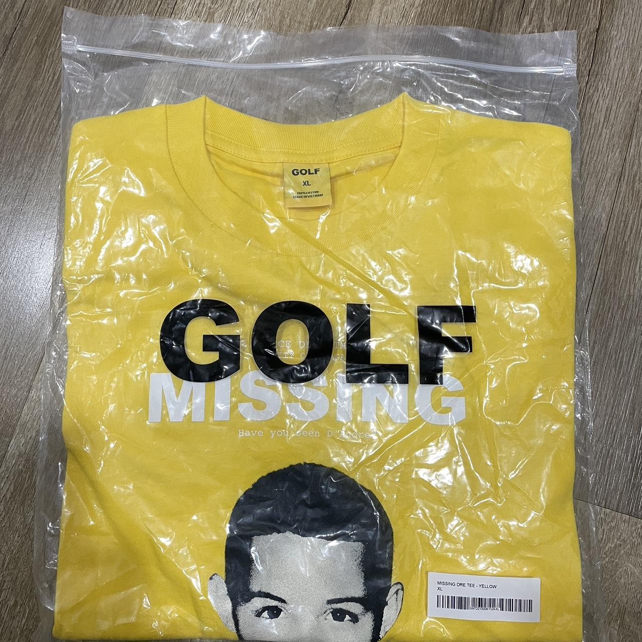 Golf wang yellow store shirt