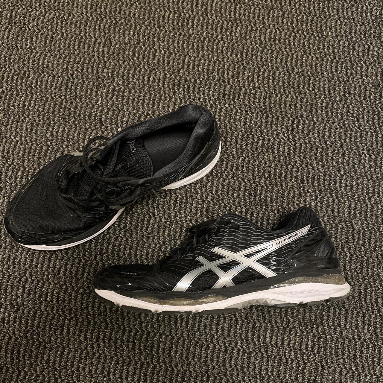 Asics gel nimbus  18 deals Black