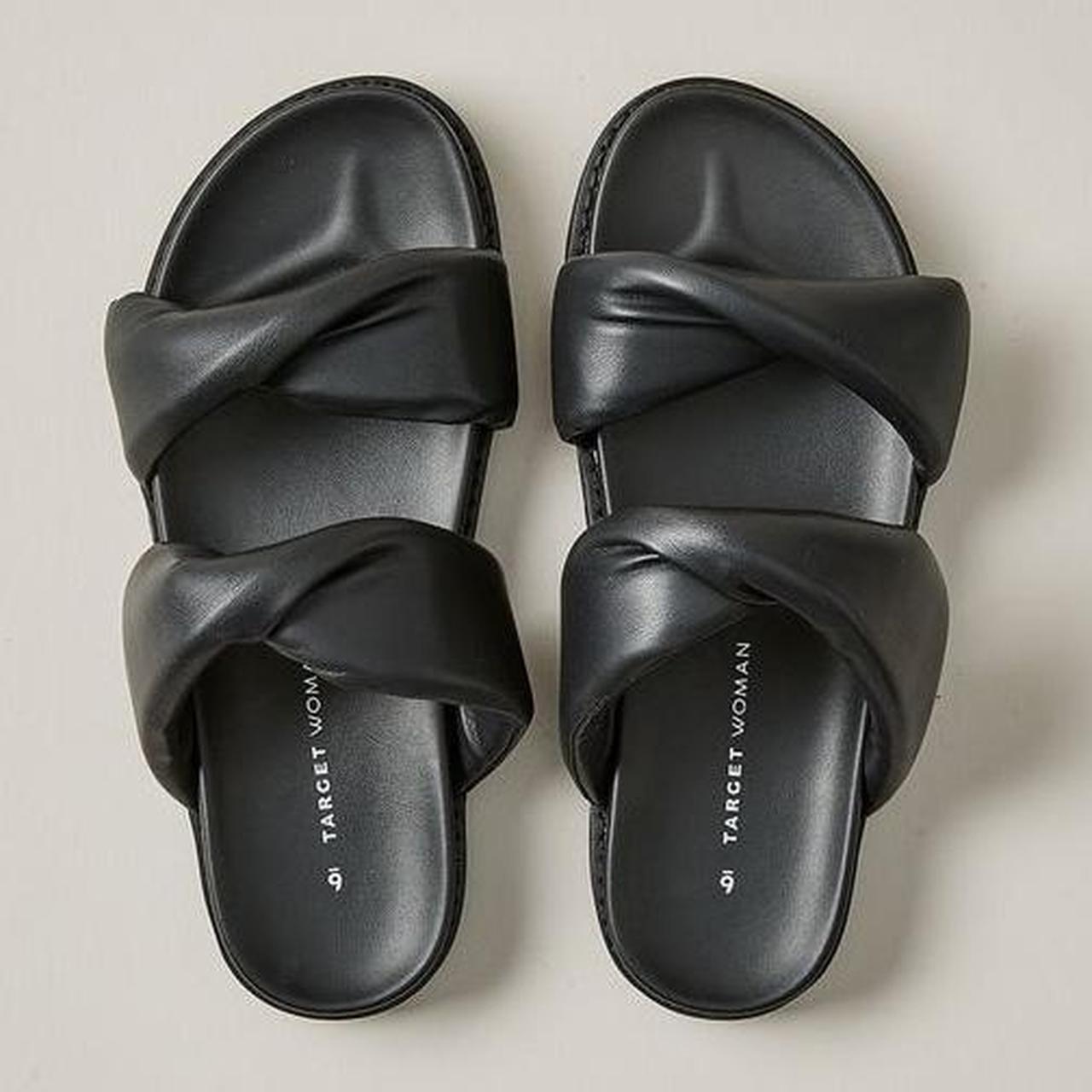 Womens Double Band Slides Women’s UK 7 (AU 7) Depop