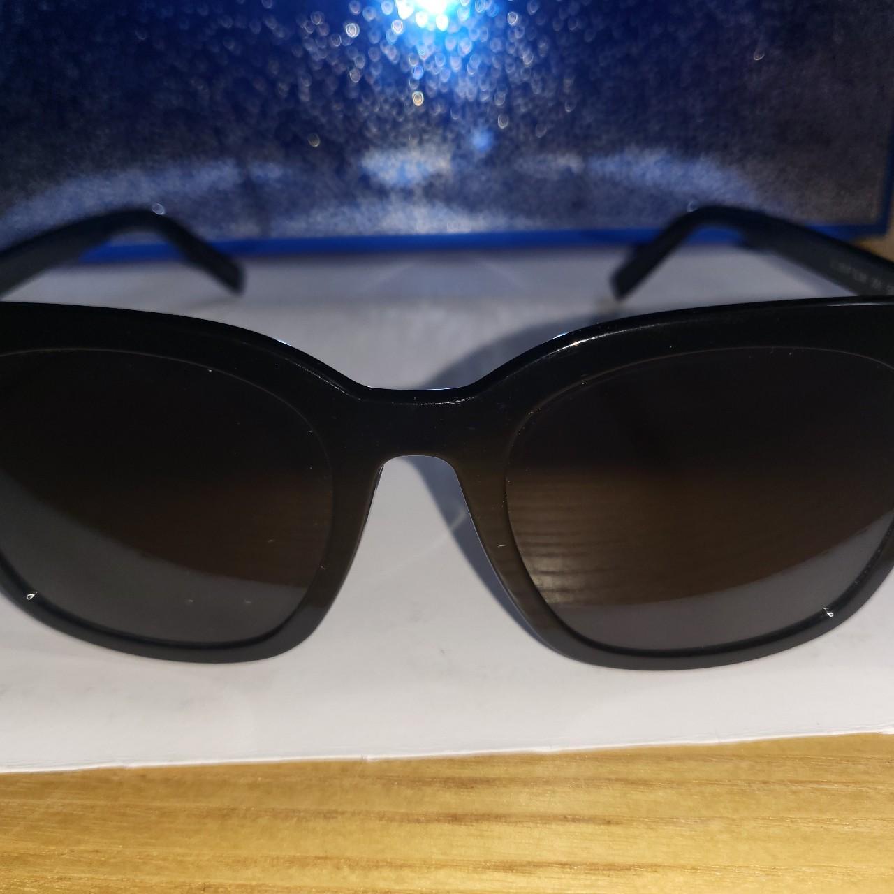 New Authentic Saint Laurent YSL black sunglasses... - Depop