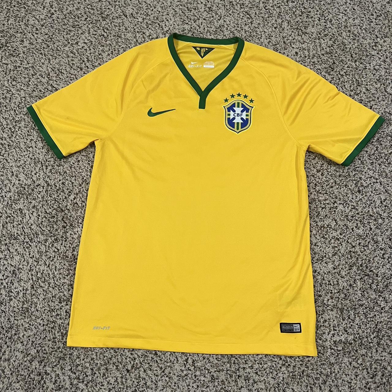 2014 brazil Neymar jersey #retro #y2k #vintage... - Depop