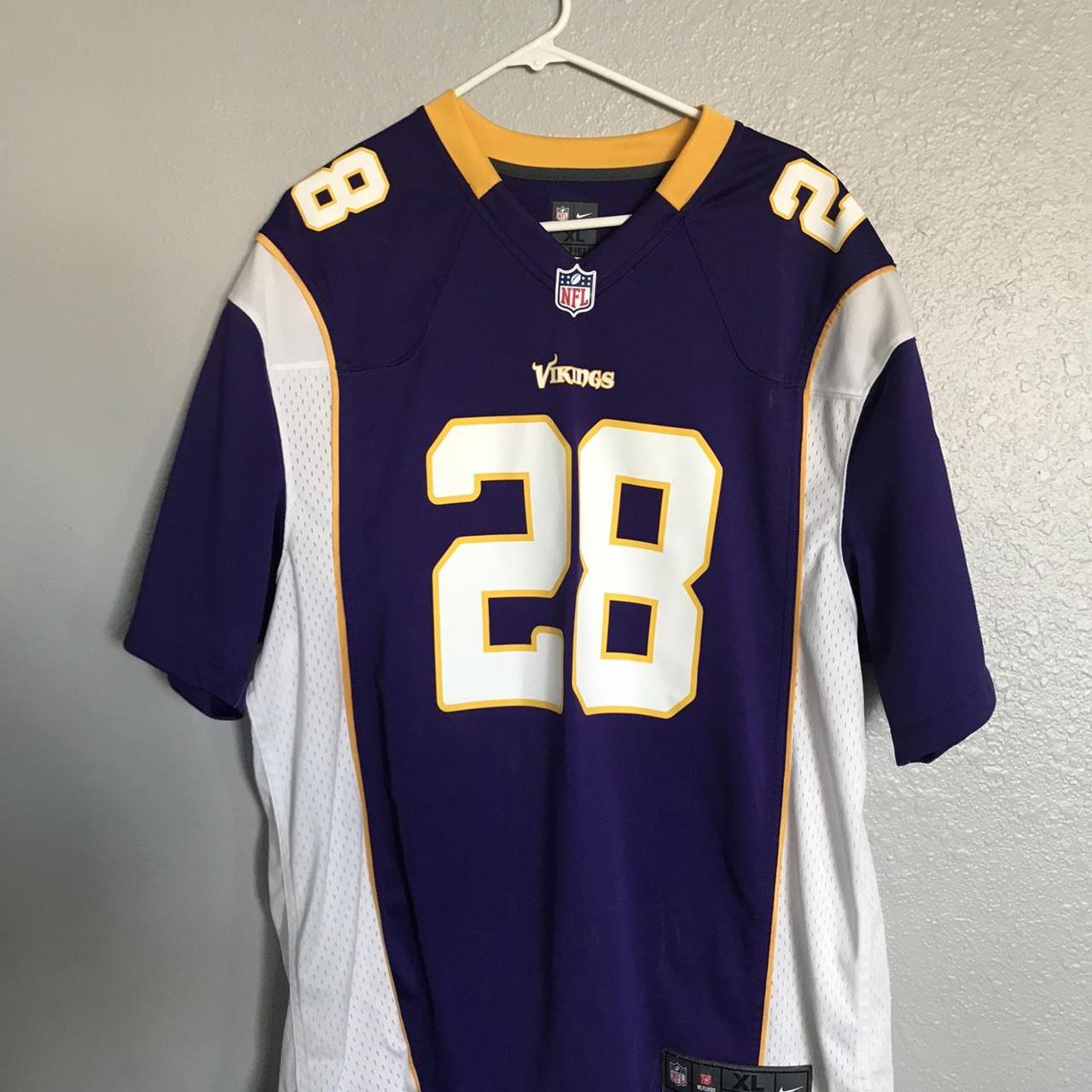 Adrian Peterson Vikings Jersey l size: XL l... - Depop