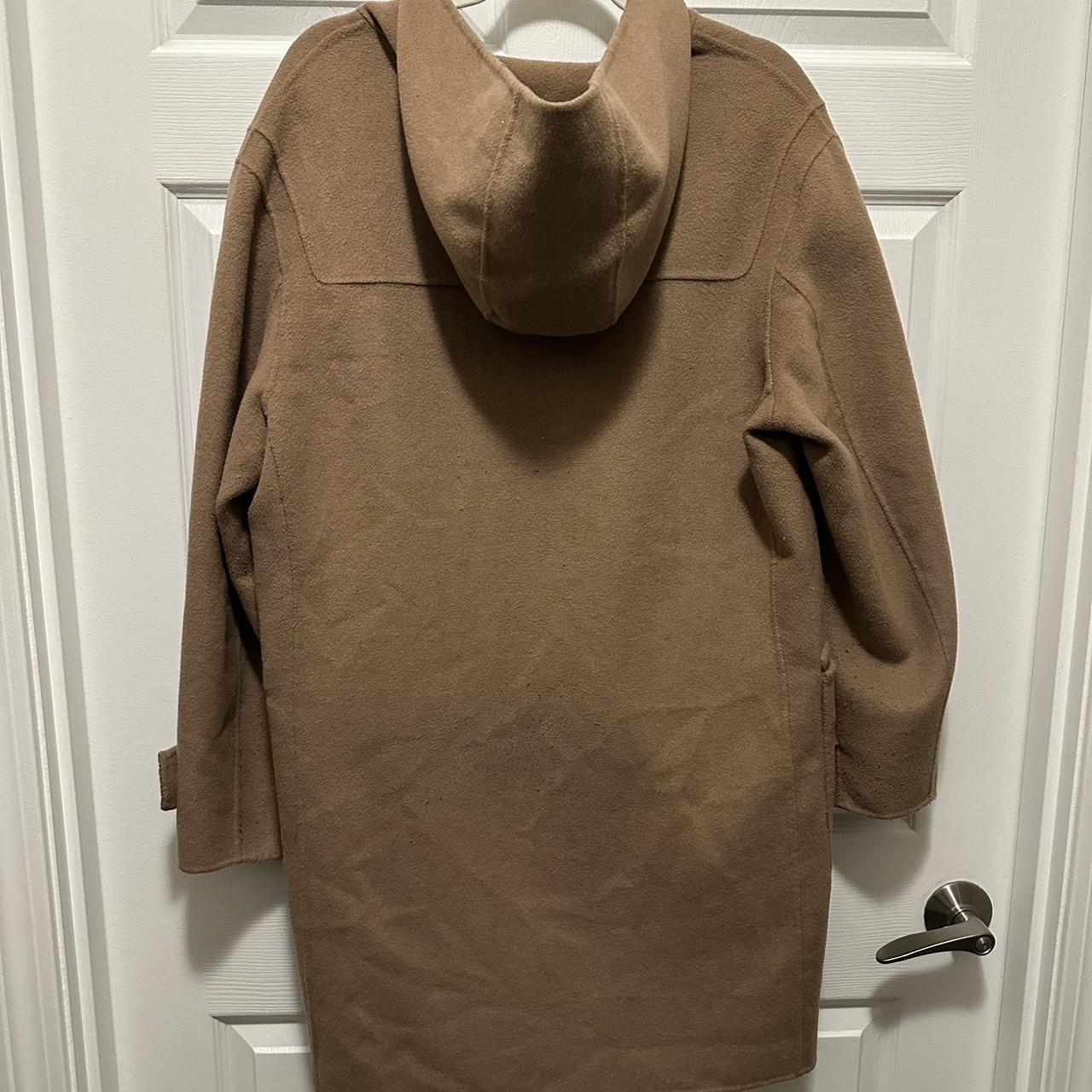 Zara Men Nautical Wool Blend Duffle Coat Depop