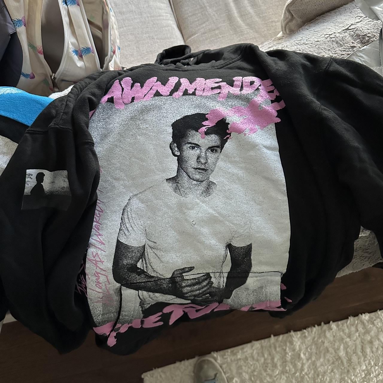 Shawn mendes in pink on sale hoodie