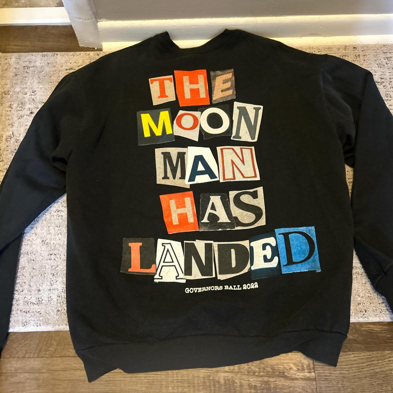 KID CUDI THE deals MOON MAN HAS LANDED HOODIE GOVERNORS BALL 2022