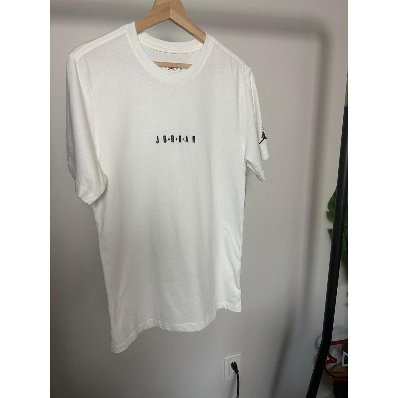 Jordan Air White T-Shirt - Size S - DM3182-100 - NEW | Depop