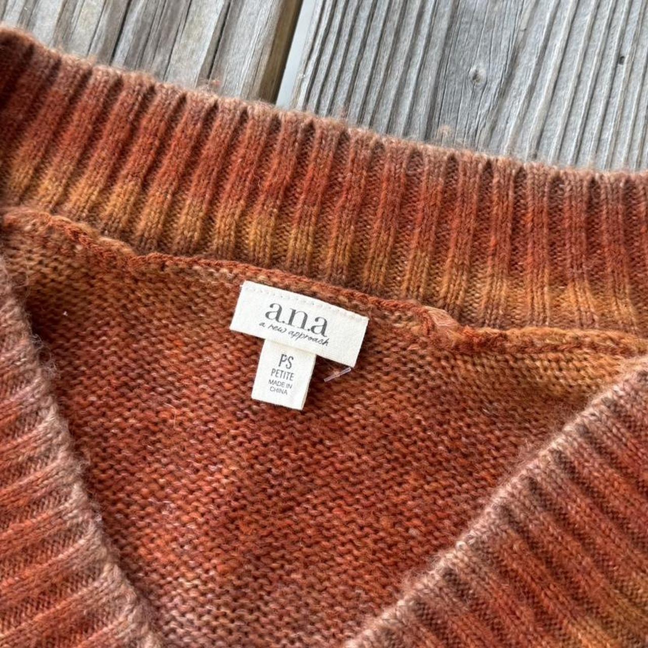 Preloved Women's Sweater - Orange/Multi - S – y2k… - image 1