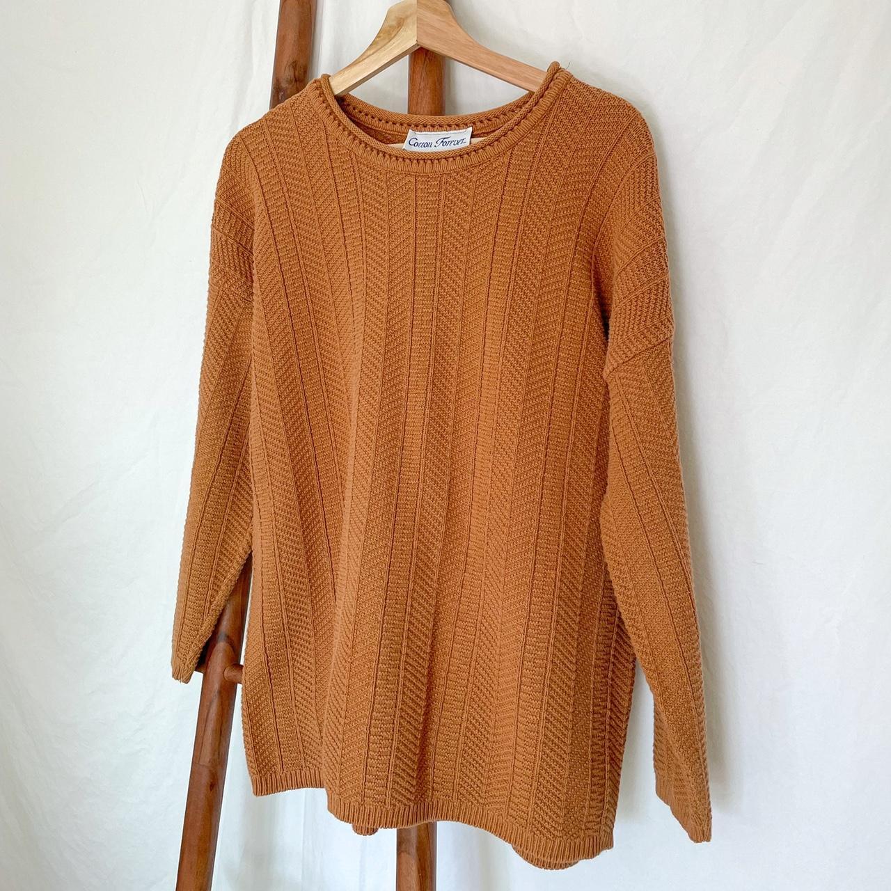 Women's Orange Jumper | Depop