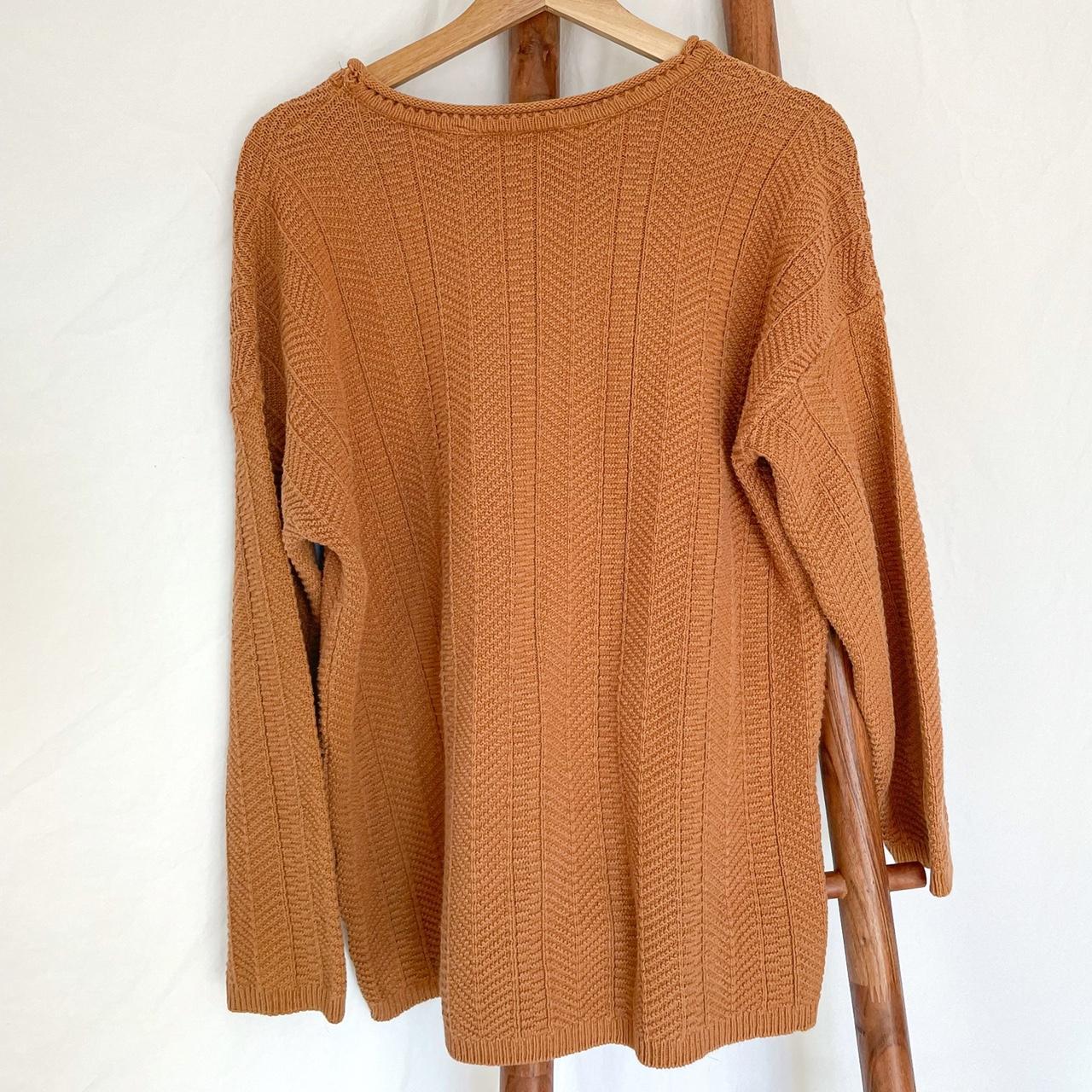 Women's Orange Jumper | Depop