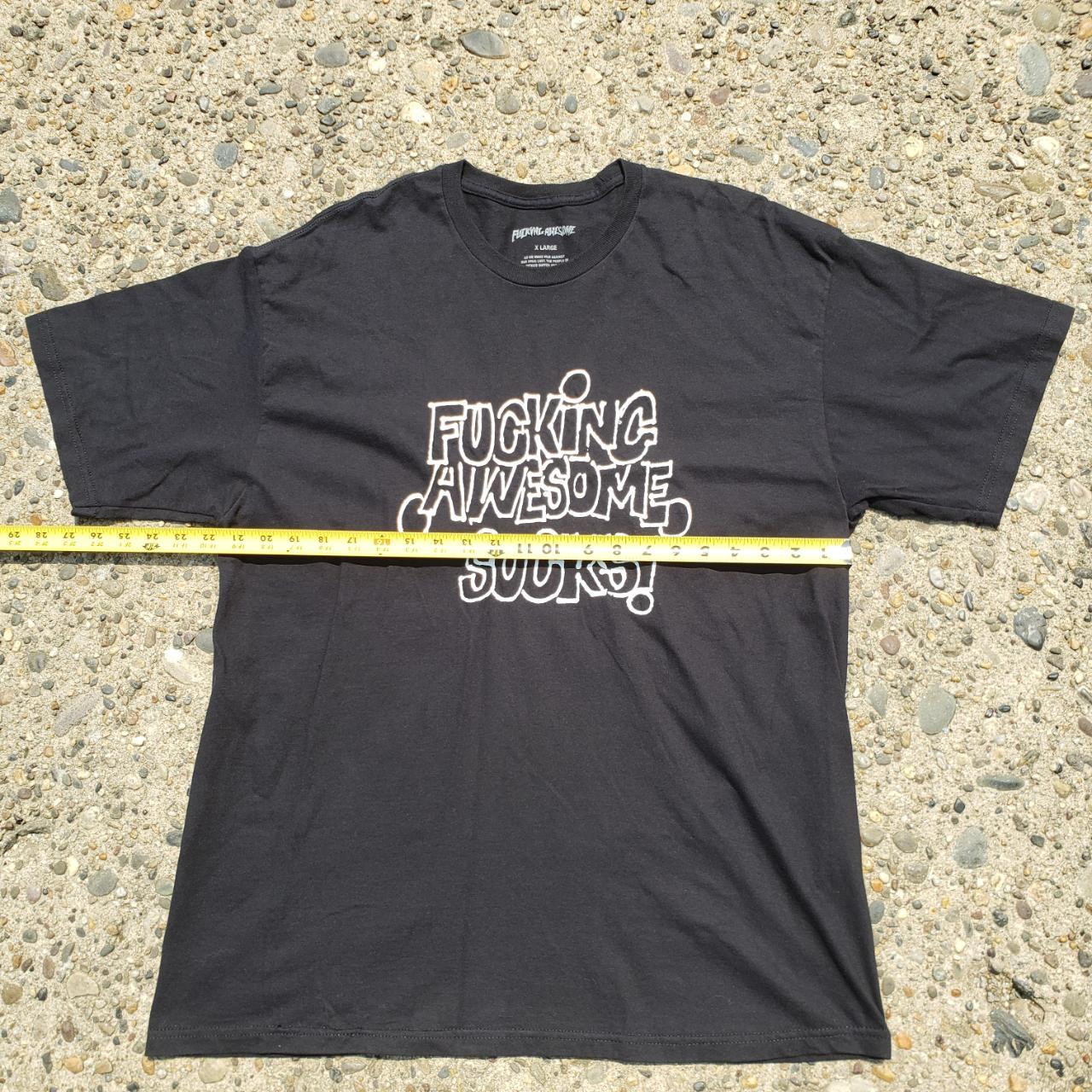 Fucking Awesome 'Fucking Awesome Sucks' Graphic | Depop