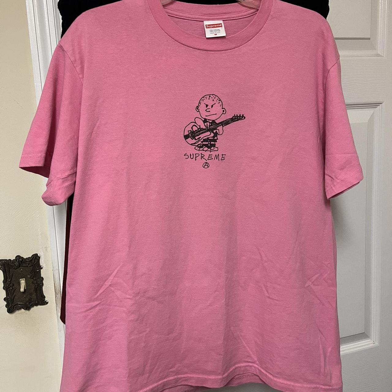 Supreme Charlie Brown Rocker Tee Size Medium $50... - Depop