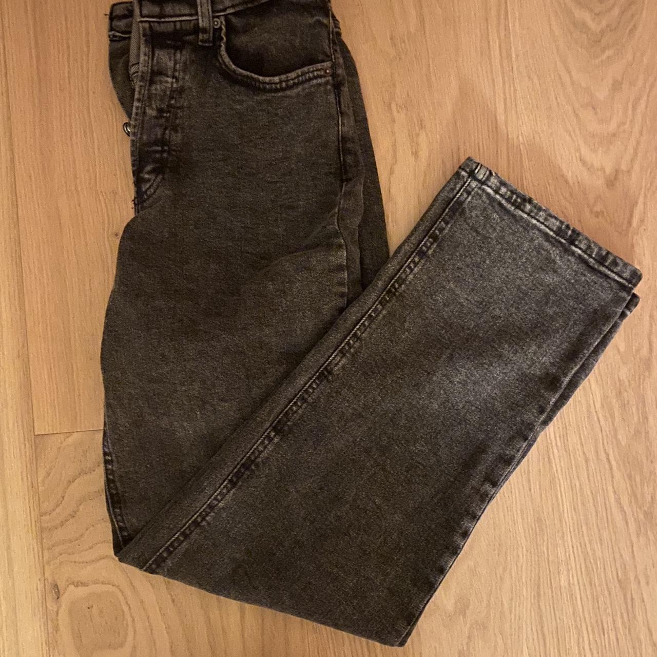black wild fable jeans, high rise and baggy holes - Depop