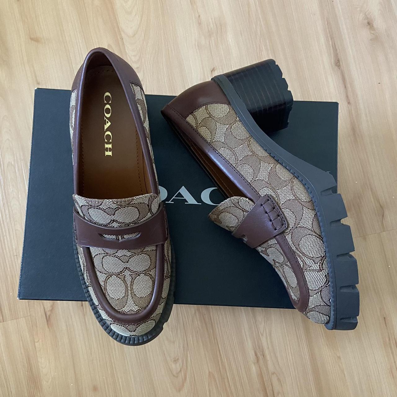 Penny Loafers Coach Loafers Brown COACH® GB Hybrid Loafer