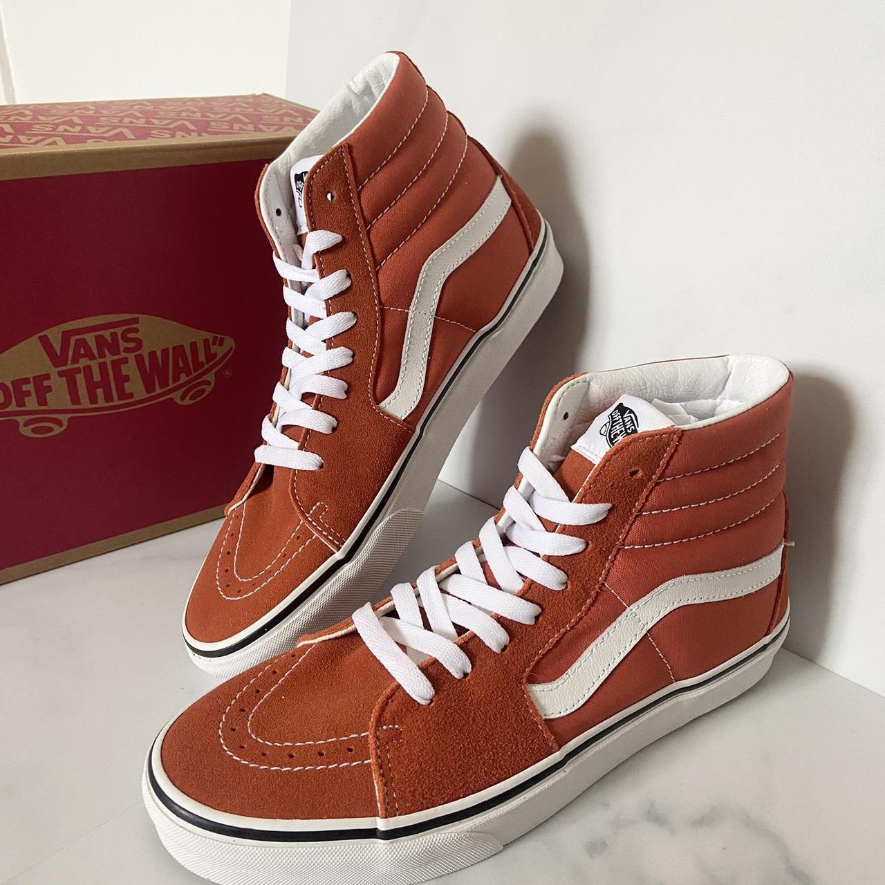 Vans SK8 Hi Suede Canvas Women 10.0 US Mens 8.5. Depop