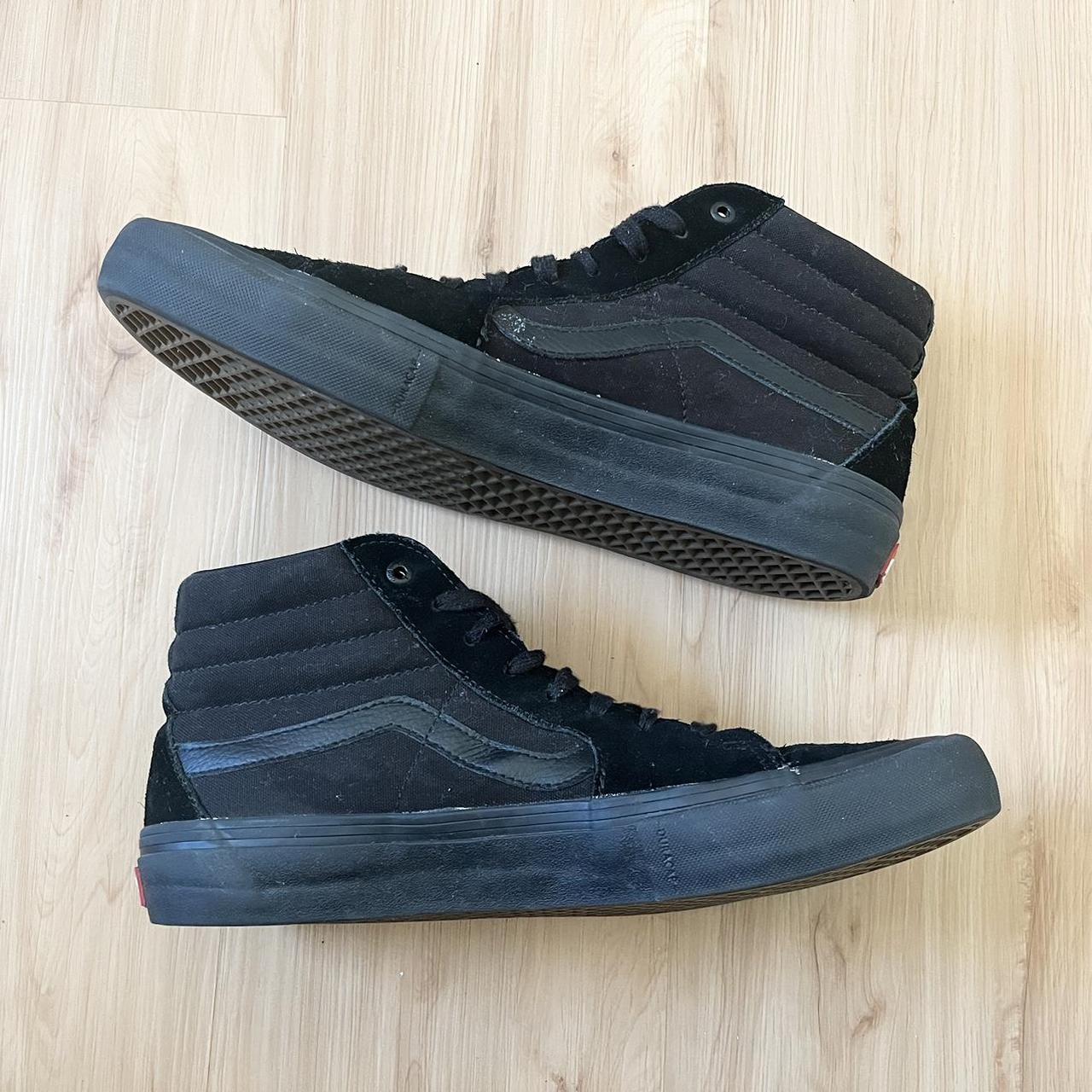 Vans Sk8 Hi Top Black Mens 11.5US Excellent