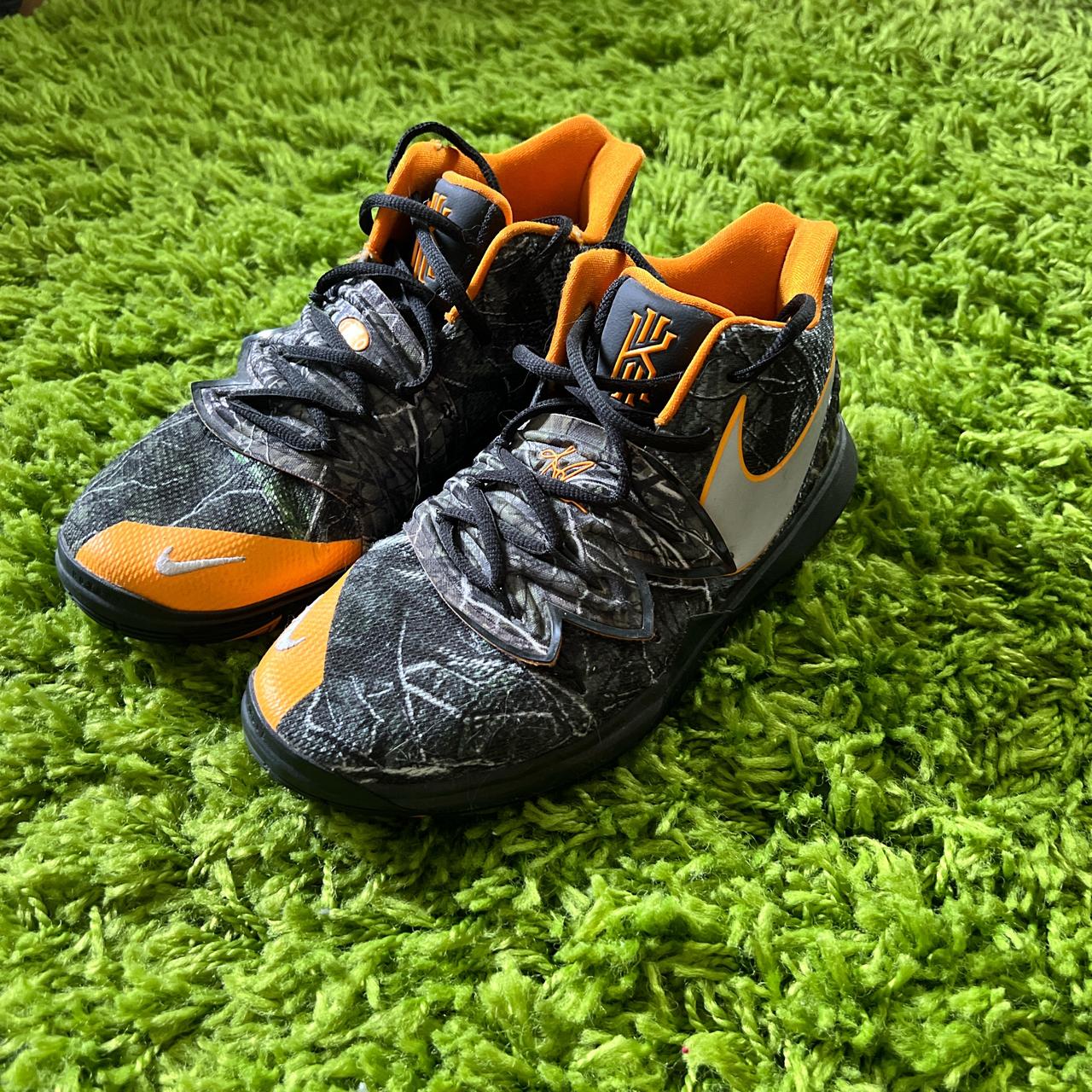 Kyrie 5 orange and black hotsell