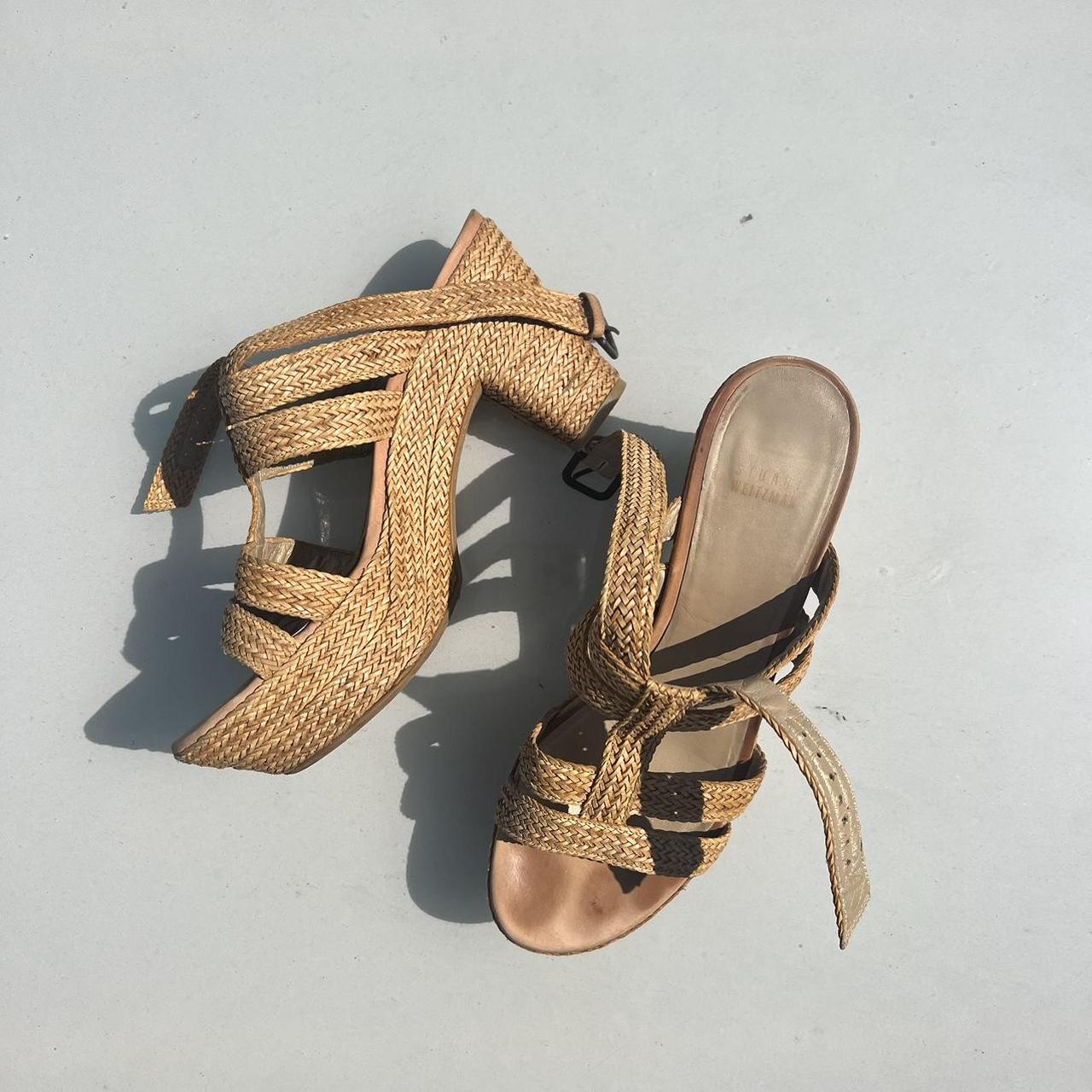 Woven on sale basket sandals