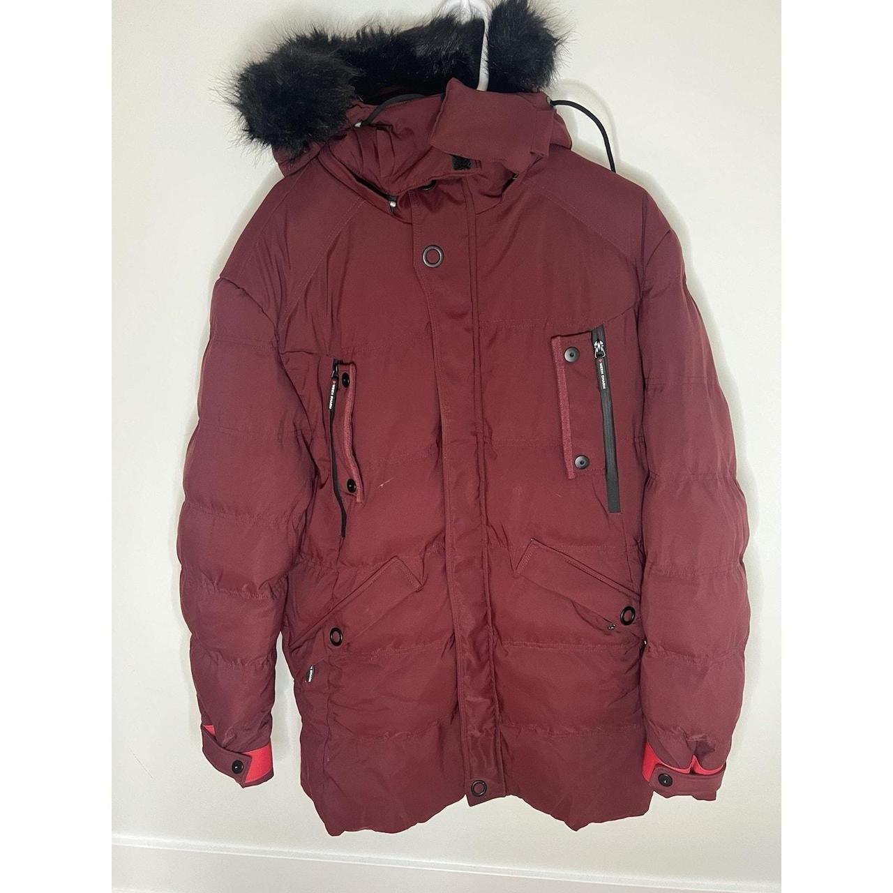 Source Unknown Men's Jacket - Red/Black - XL – Go… - image 1