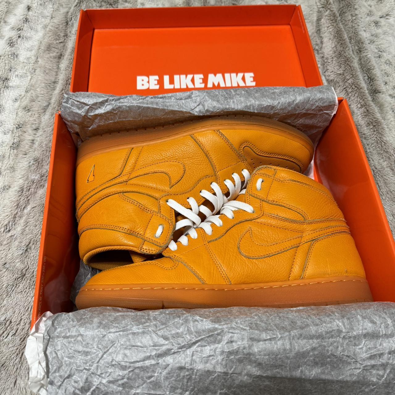 Jordan 1 gatorade orange laces best sale