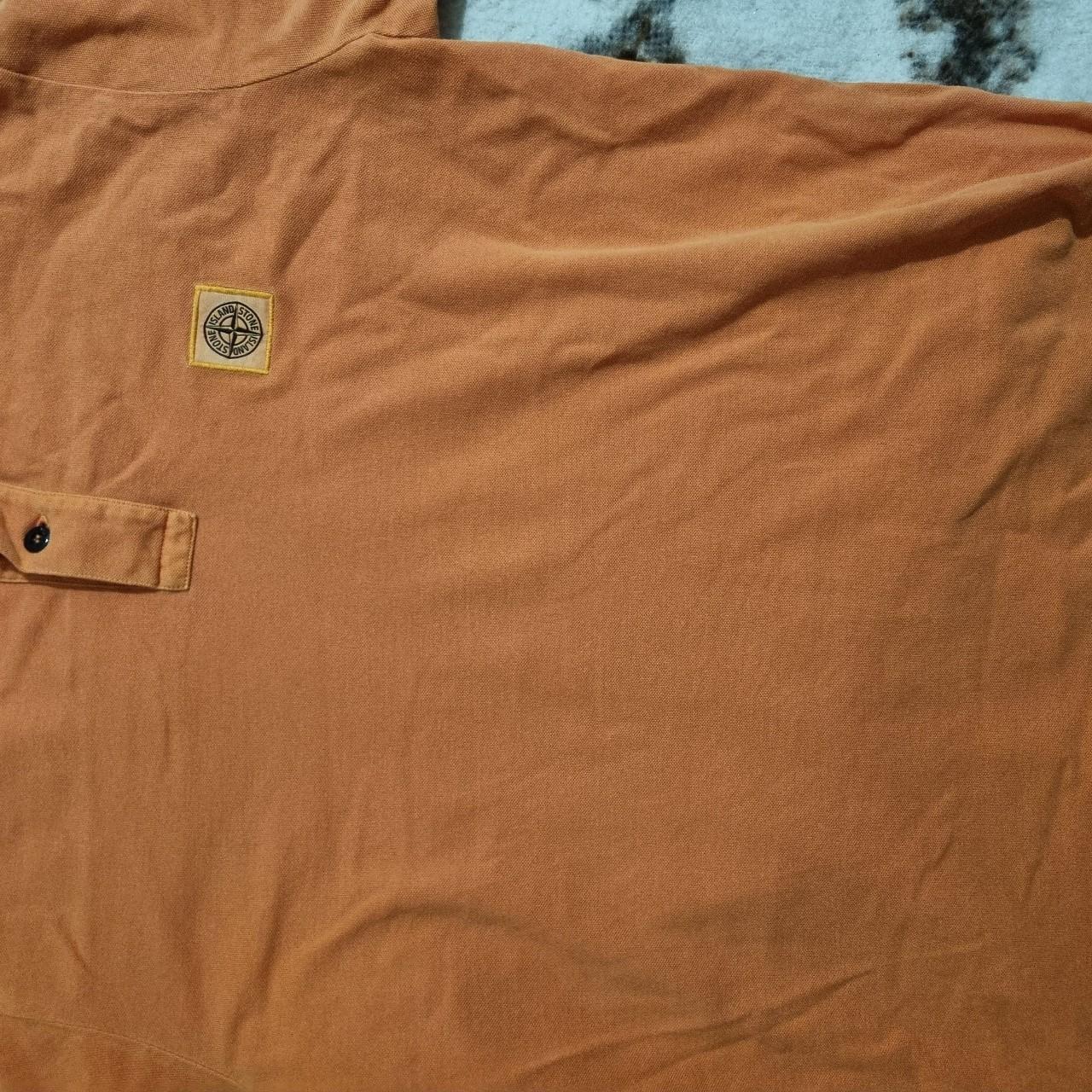 Orange stone island t , polo , need t shirt in an xl... - Depop