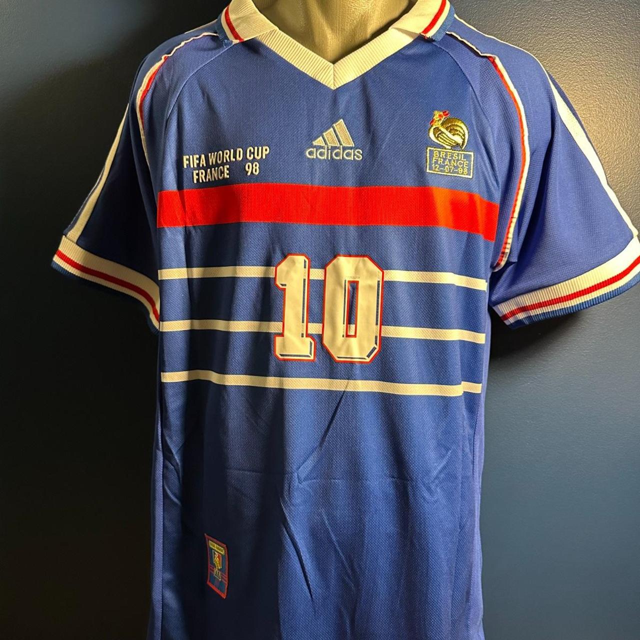 ZIDANE 1998 Worldcup Retro Jersey. New. Size... - Depop