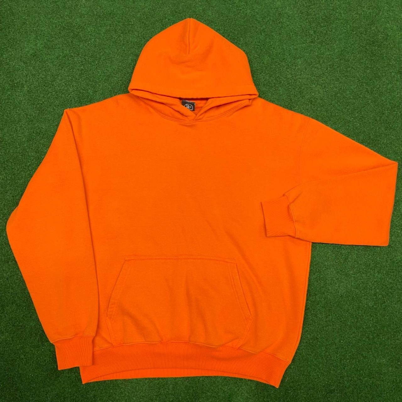 Blank discount orange hoodie