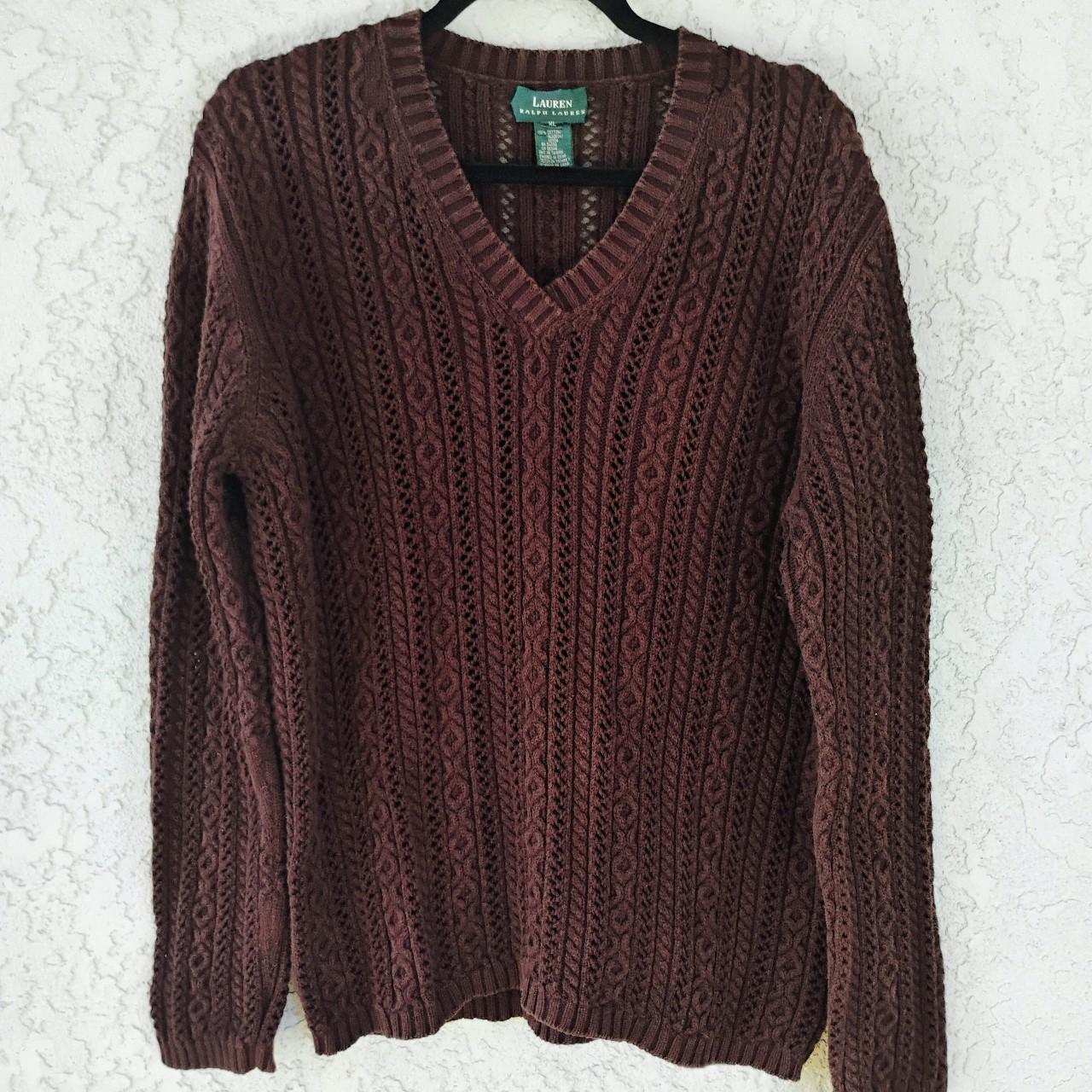 ★TRILLION★ Vintage washed damaged cable knit BROWN TRSKN21 5 Strands Itchy Wool Sweater, Raw Wool Cables Jumper T970 - Etsy