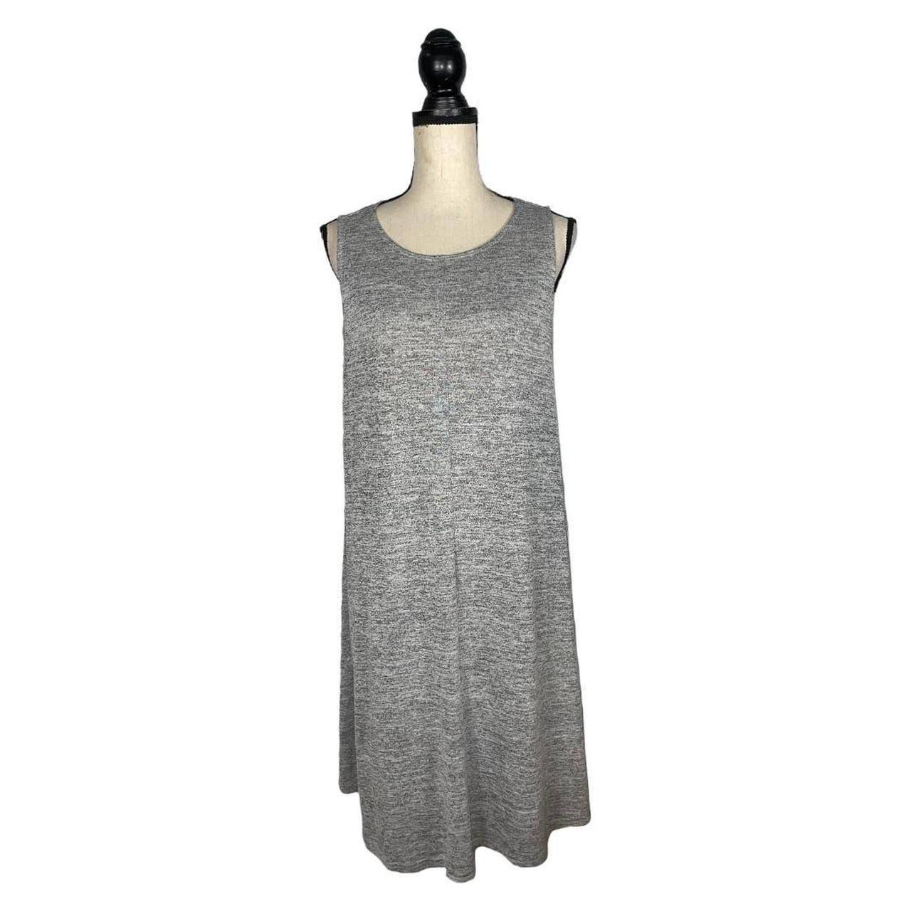 Very Good Used Condition JOAN VASS Heather Gray Midi