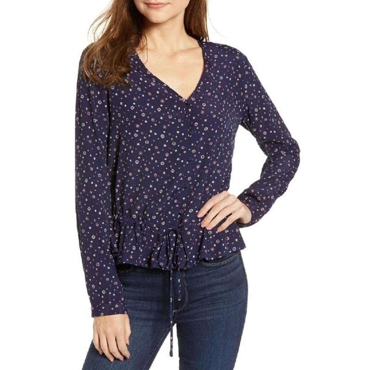 Rails Women's Blouse - Blue - S – Rails Beaux Ruf… - image 1
