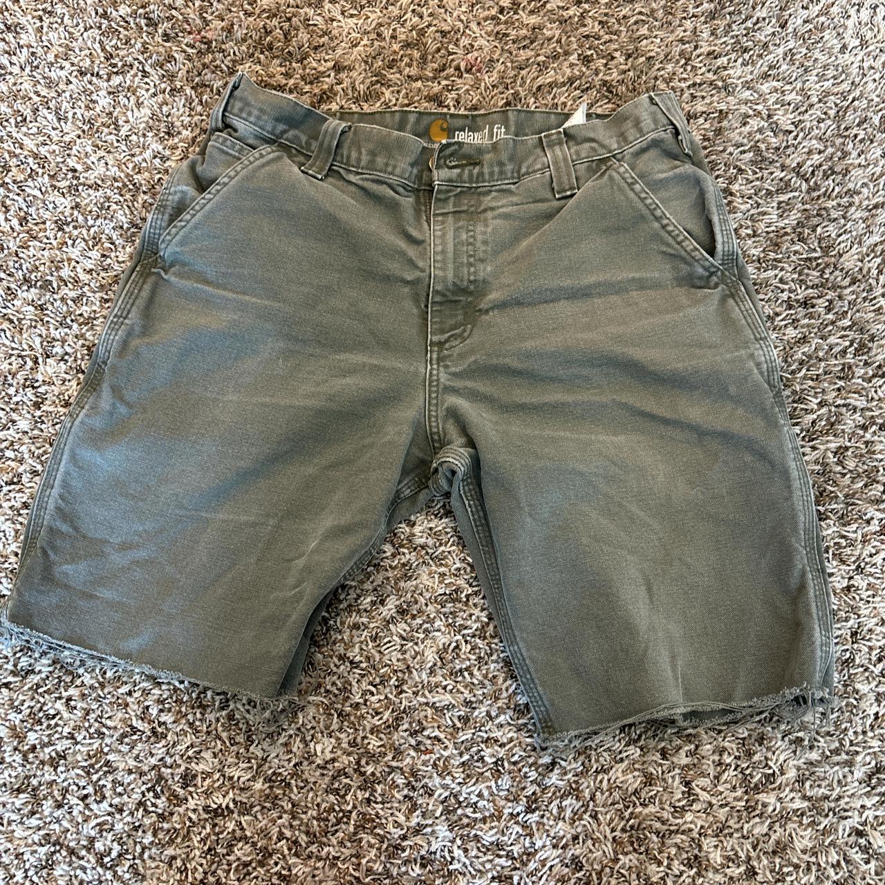 baggy carhartt jorts - Depop