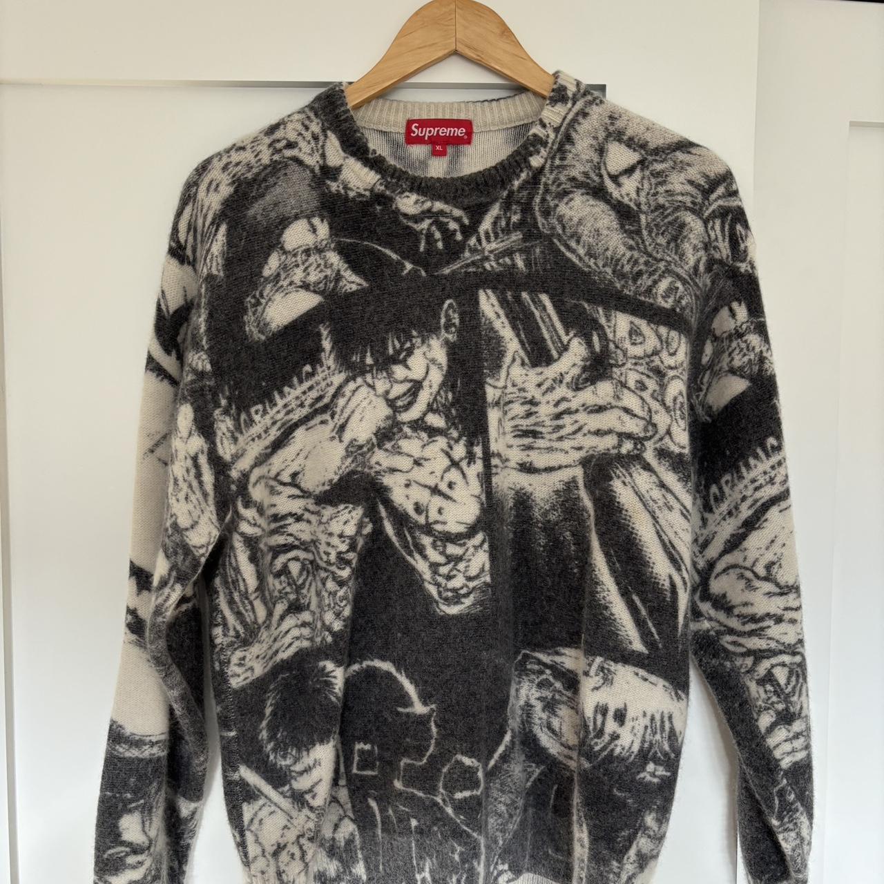 Supreme The Crow Sweater , Condition- 10/10, Gently...