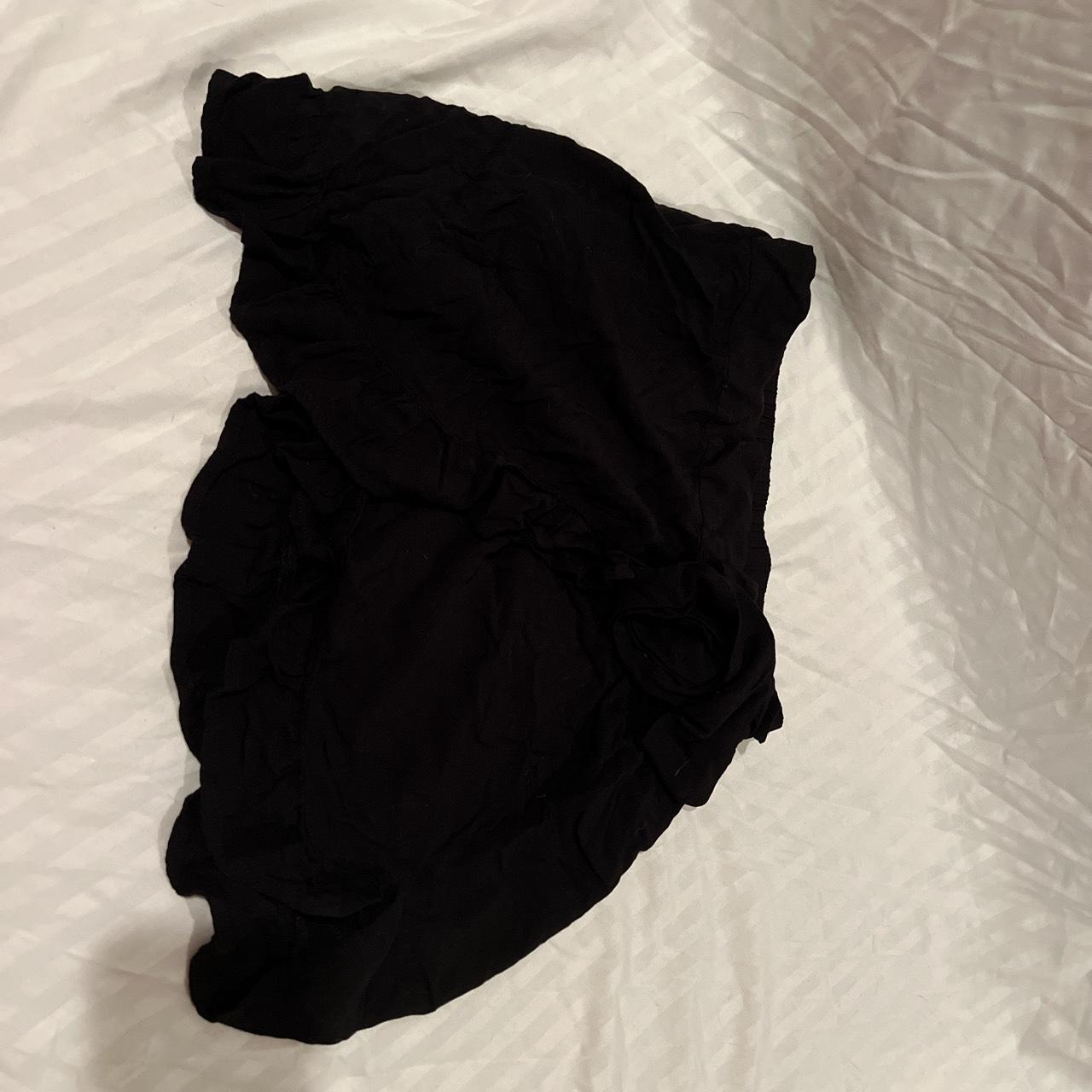 black tie mini skirt - Depop