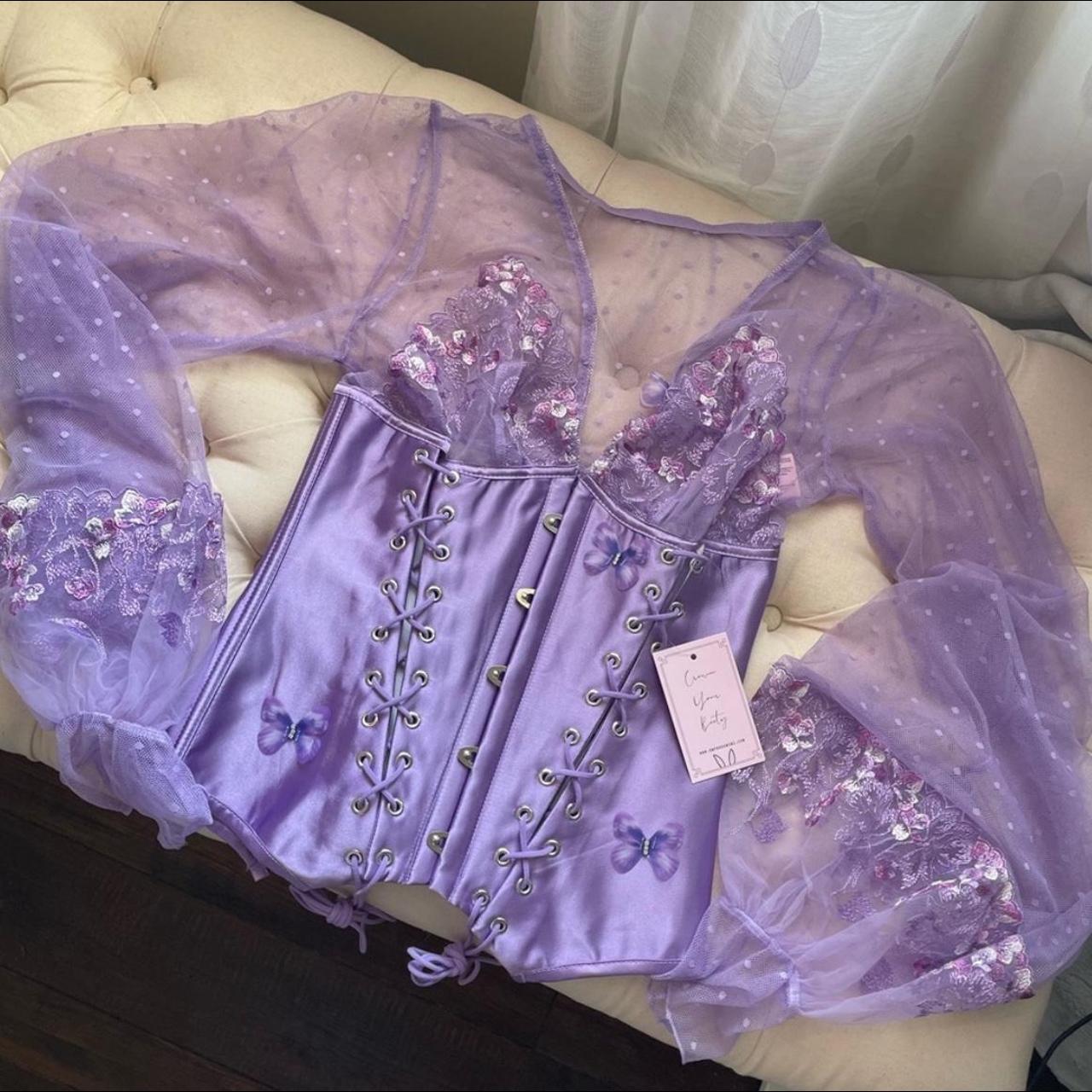 Madame X corset in Lilac – Empress Mimi